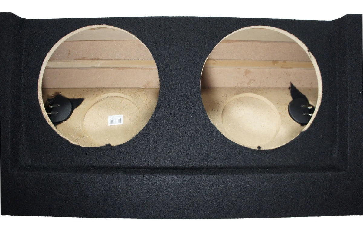 Dual 10" Sub Box Enclosure for Chevy Colorado Crew Cab Truck I106