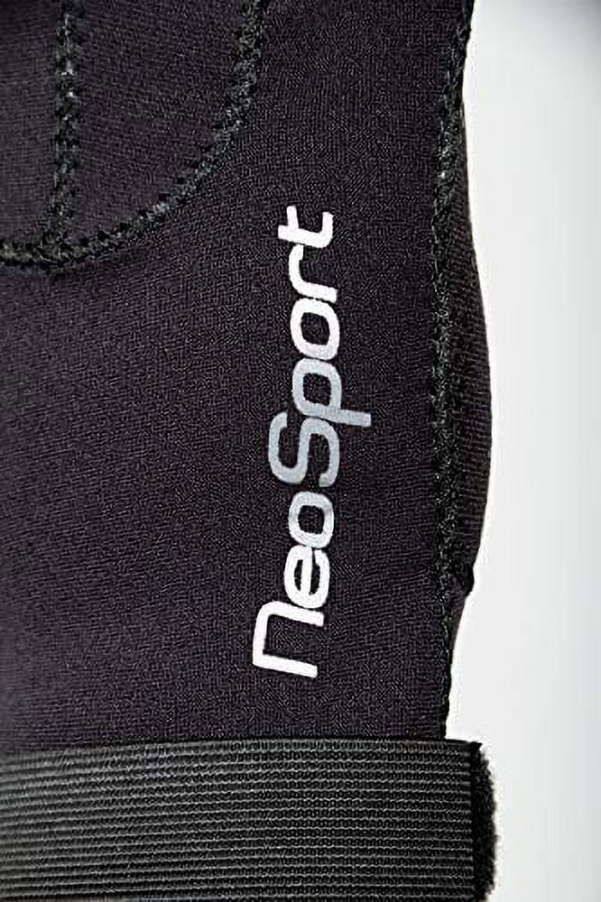 Black XX-Large Neoprene Five Finger Glove Z7688