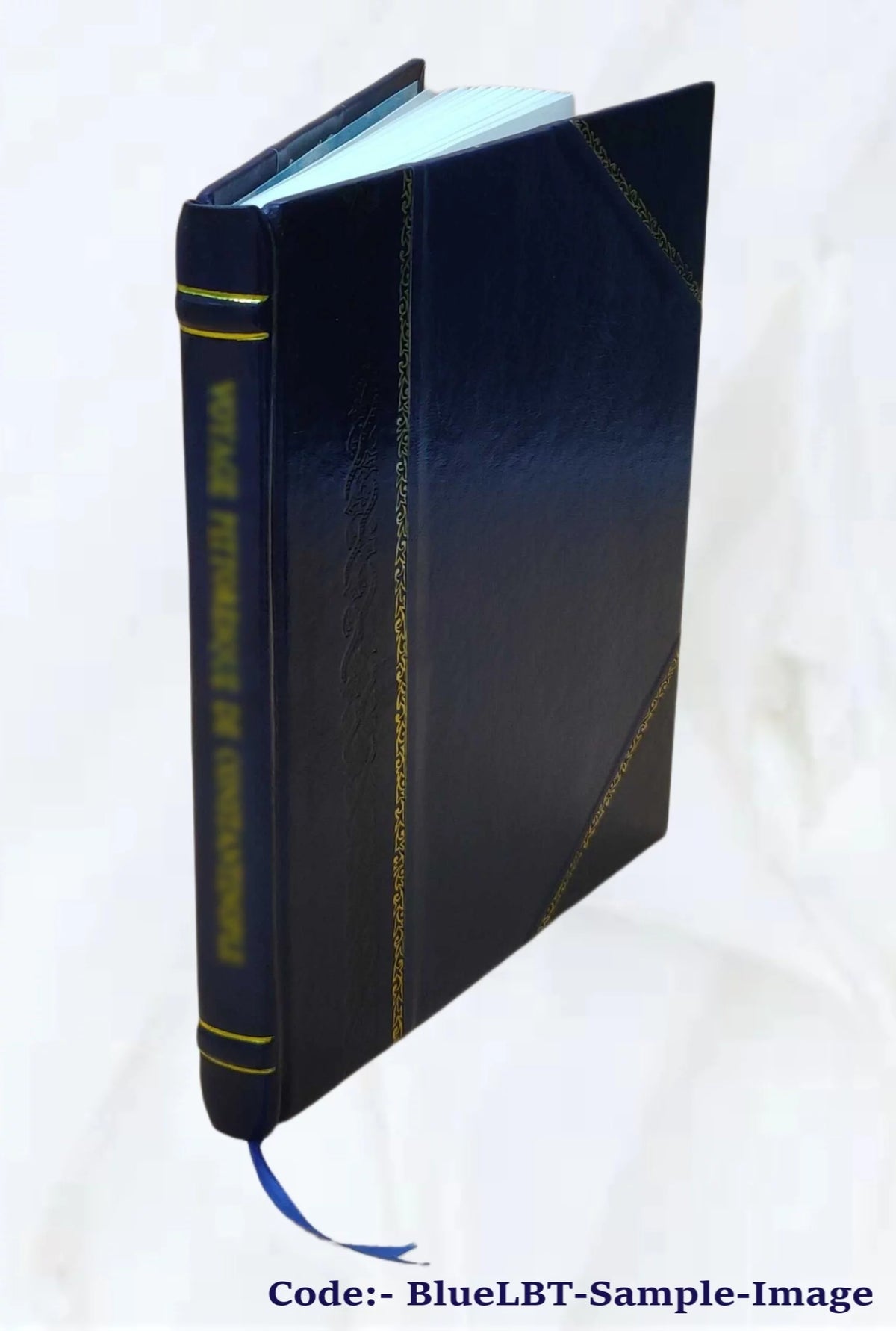 Commedia di tre atti in prosa Leather Bound Y198