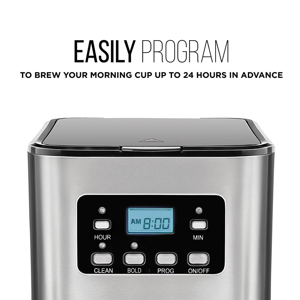 12-Cup Programmable Coffee Maker with Digital Display C37339