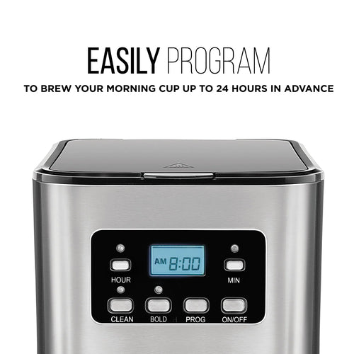 12-Cup Programmable Coffee Maker with Digital Display C37339