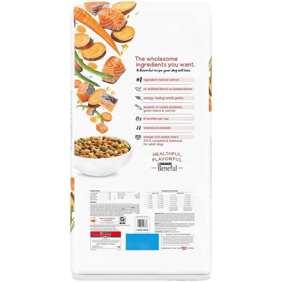 Adult Dog Dry Food Salmon U6002