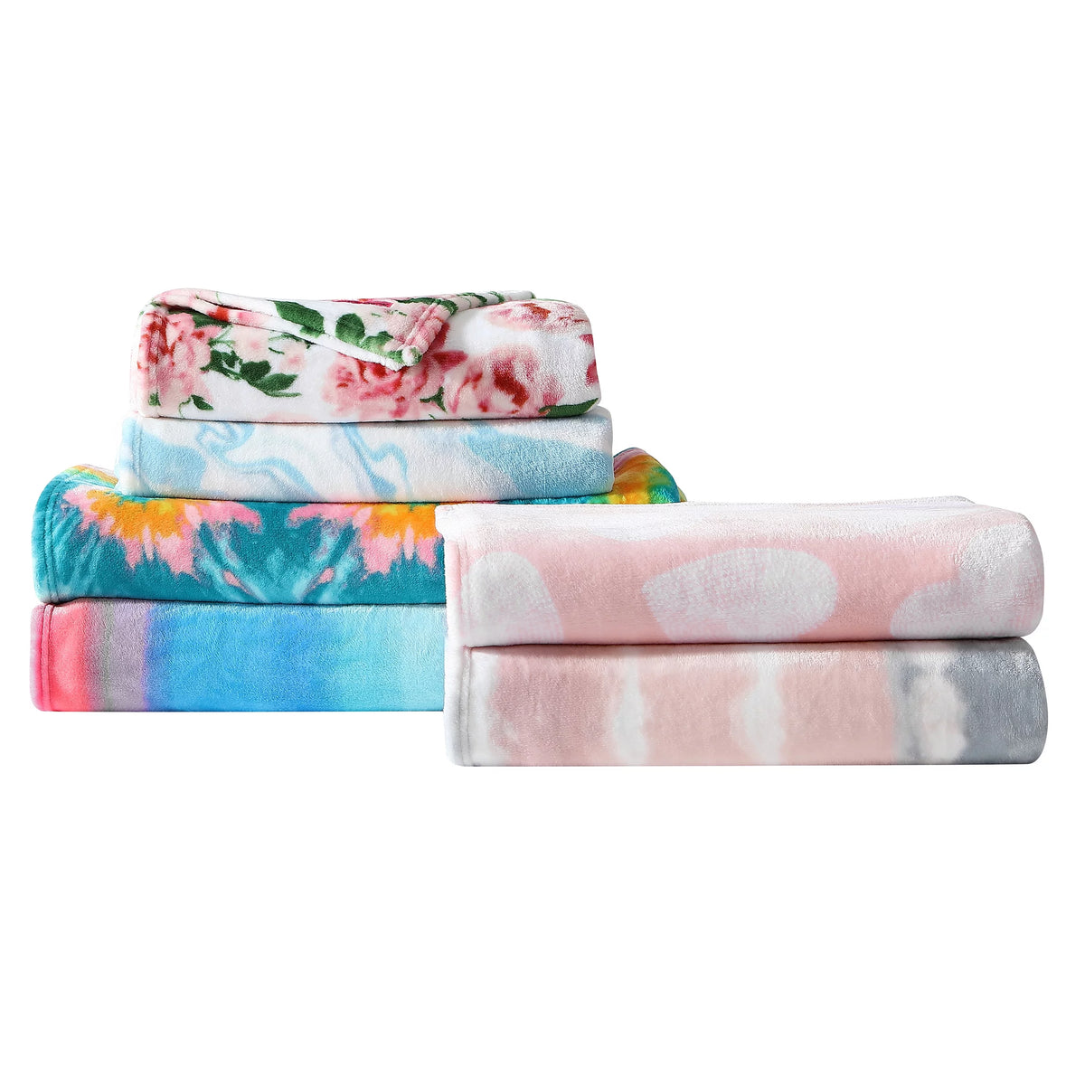 Blue Ultra Soft Plush Fleece Throw O84607
