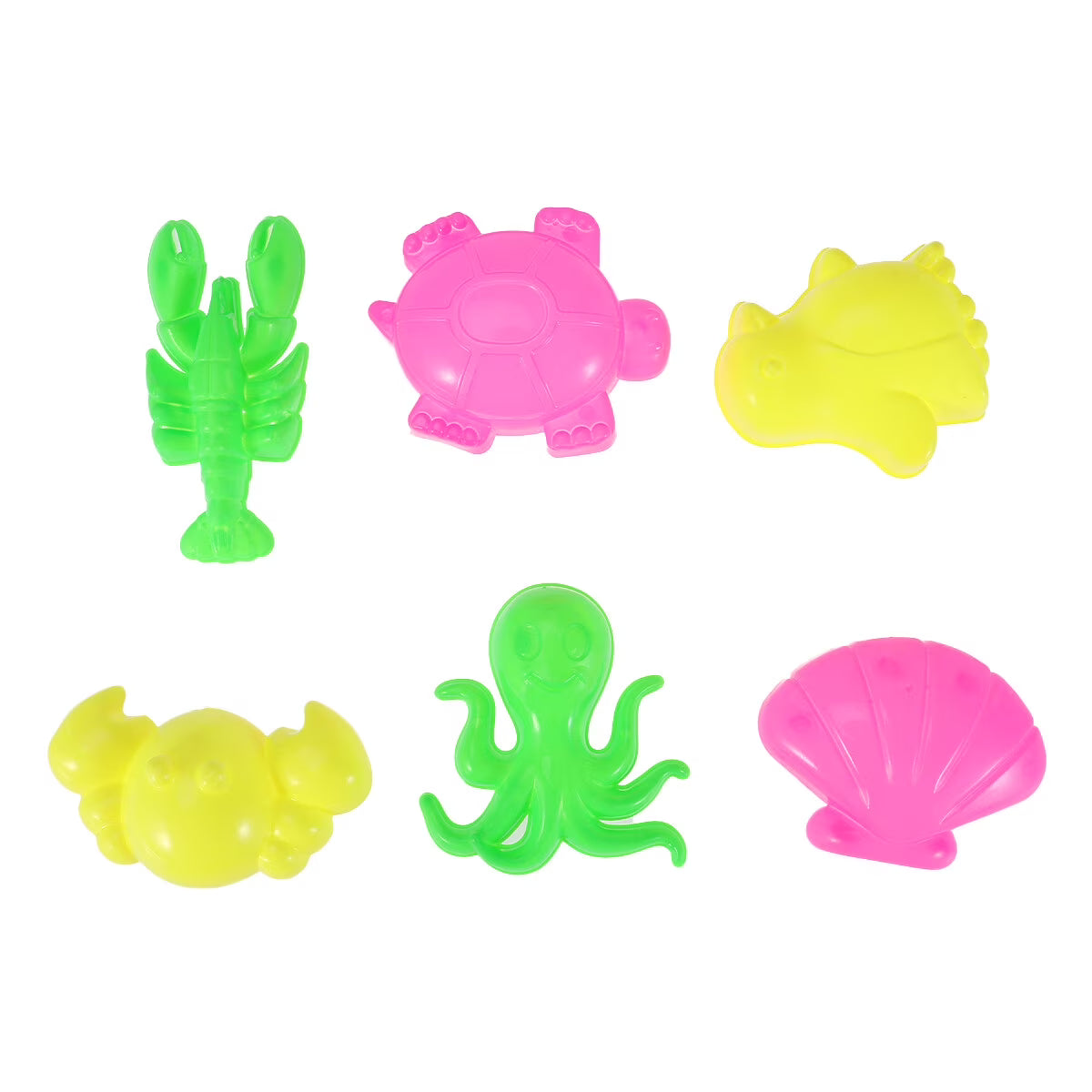 6pcs Beach Sand Toys Set with Sand Tray P30834