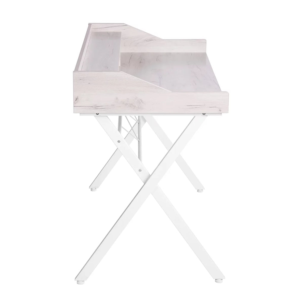 43.3" Computer Desk with 3 Open Cubbies W192