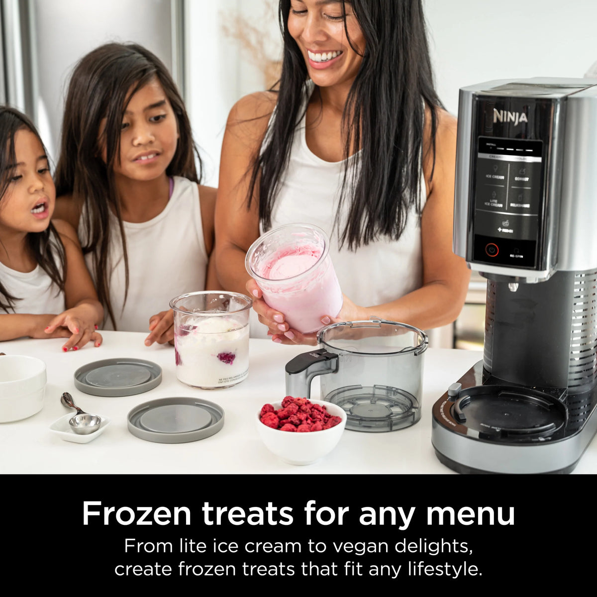Ice Cream Maker with 2 16oz. Pints W6724