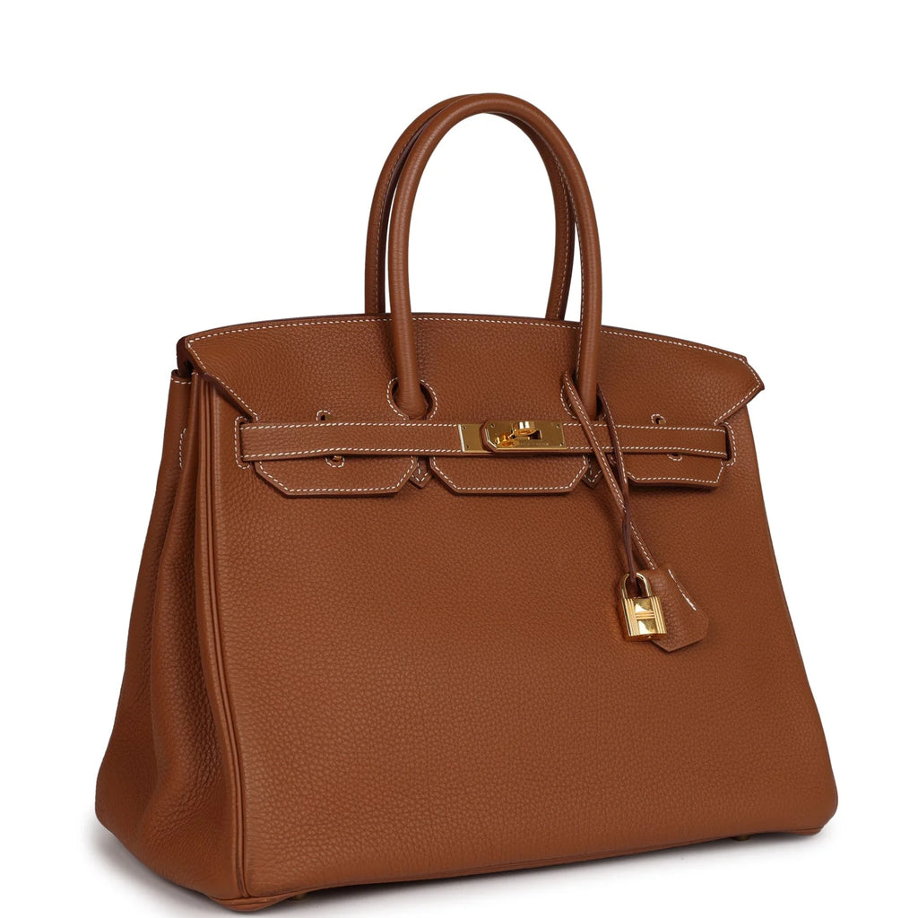 Pre-owned Togo Leather Handbag A801061