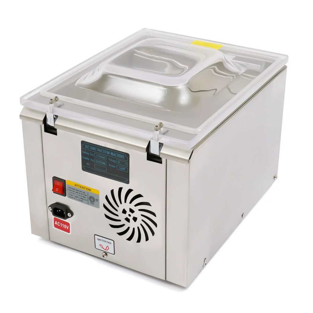 5.5L Commercial Tabletop Chamber Vacuum Sealer 120W 110V O3092
