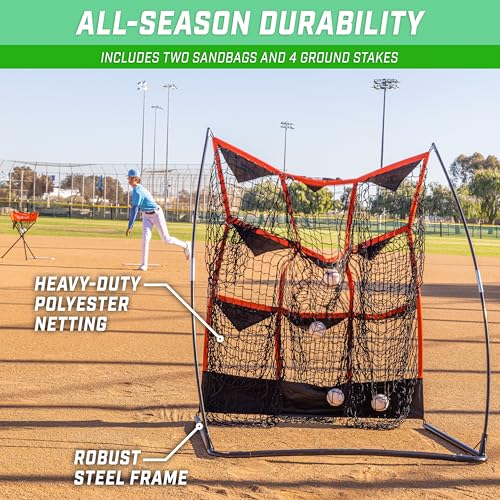 Baseball and Softball Pitching Strike Zone Target Net O254442