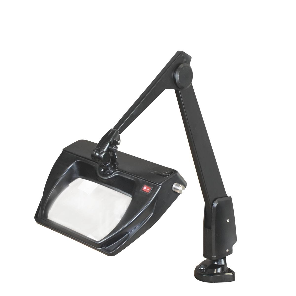 28-Inch Clamp Base LED Magnifier 1.75x Black R42636