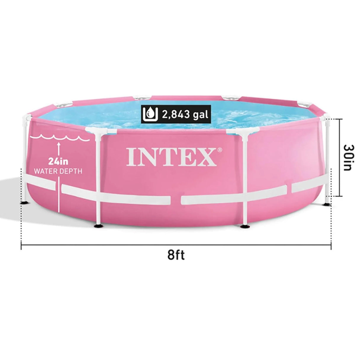 Rectangular Frame Above Ground Swimming Pool A83464