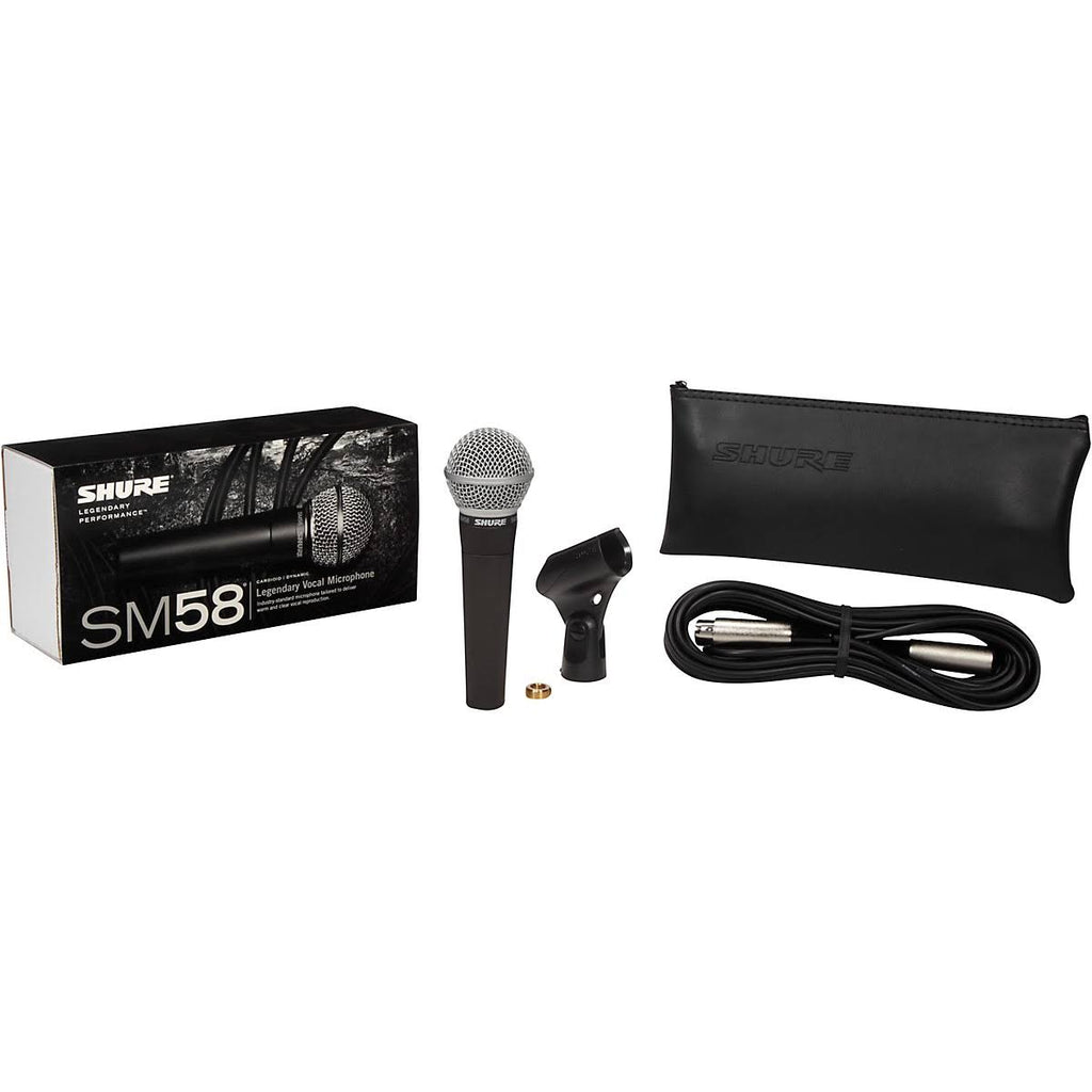 Black Vocal Microphone with XLR Cable O9066