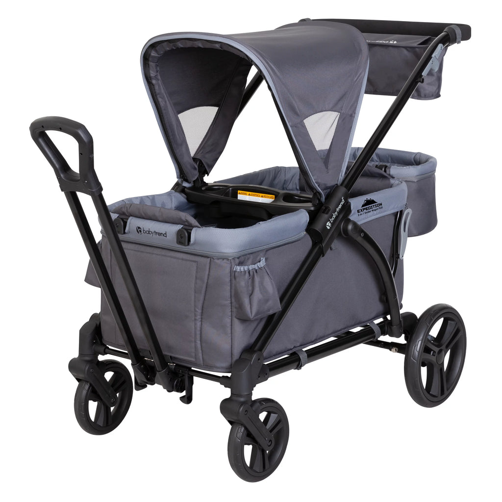 Black 2-in-1 Stroller Wagon J555824