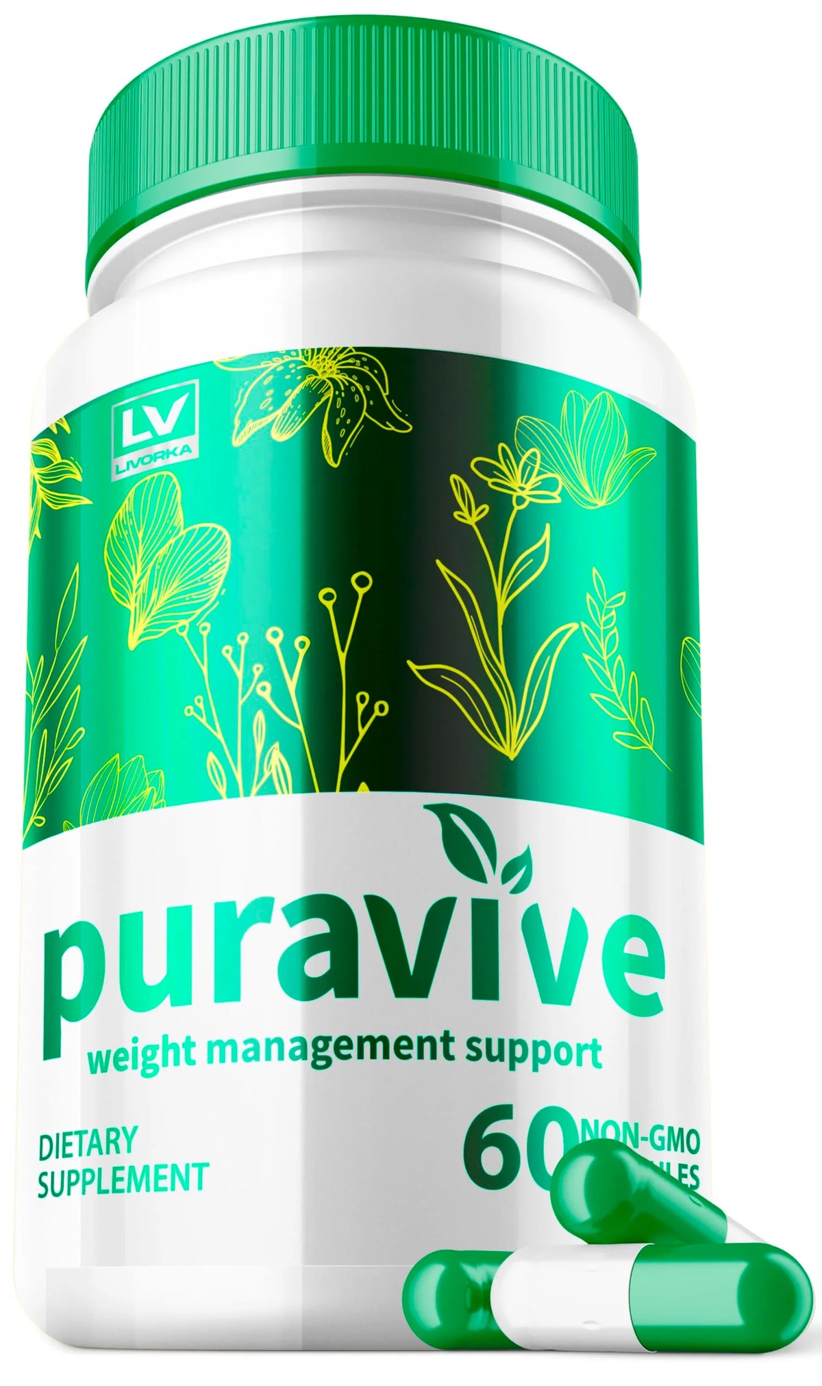 60 Capsules Weight Loss Pills Q93451