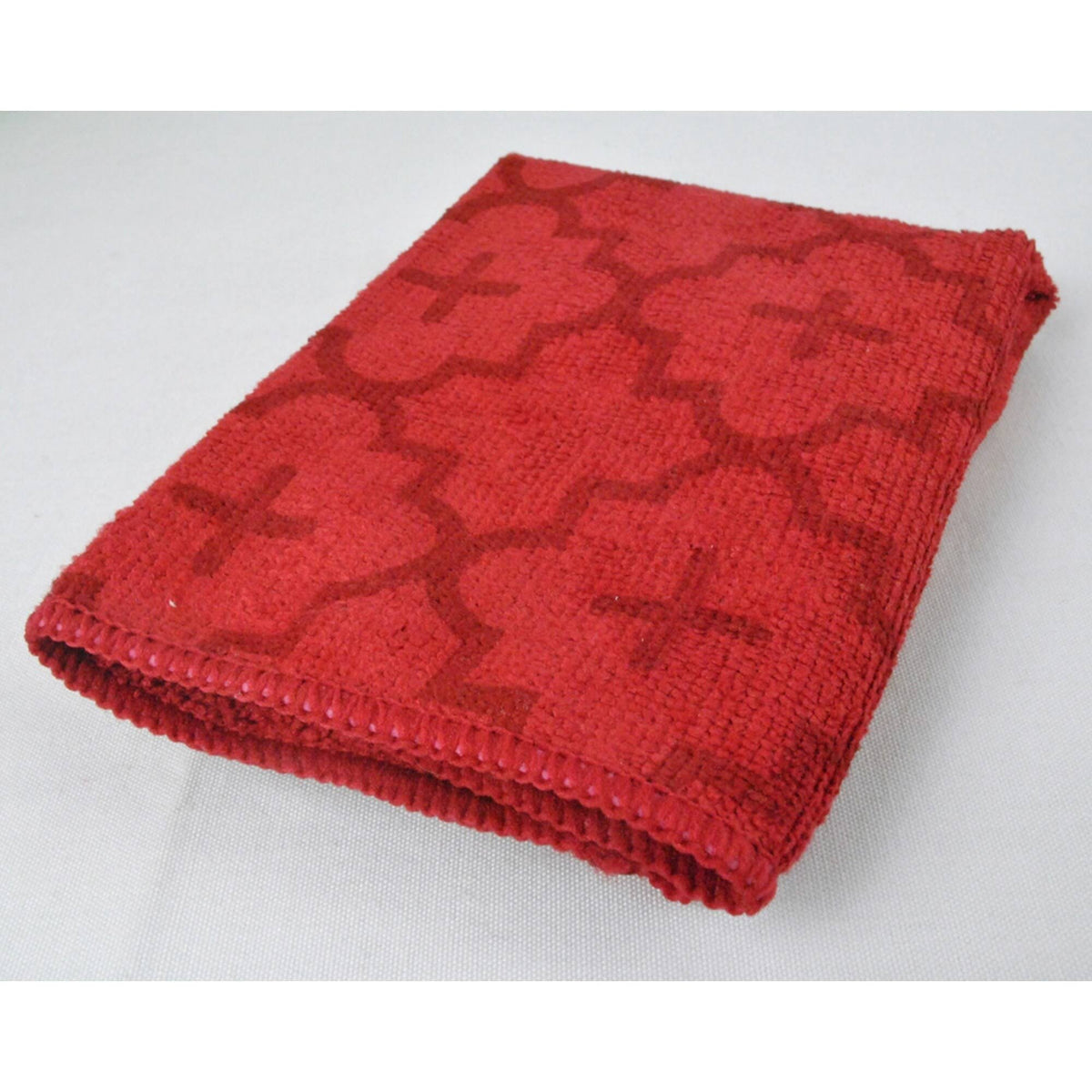 Set of 12 Red Microfiber Dishtowels P5428