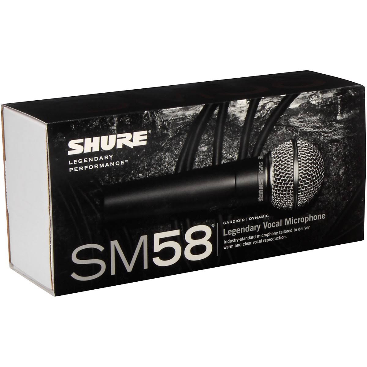 Black Vocal Microphone with XLR Cable O9066