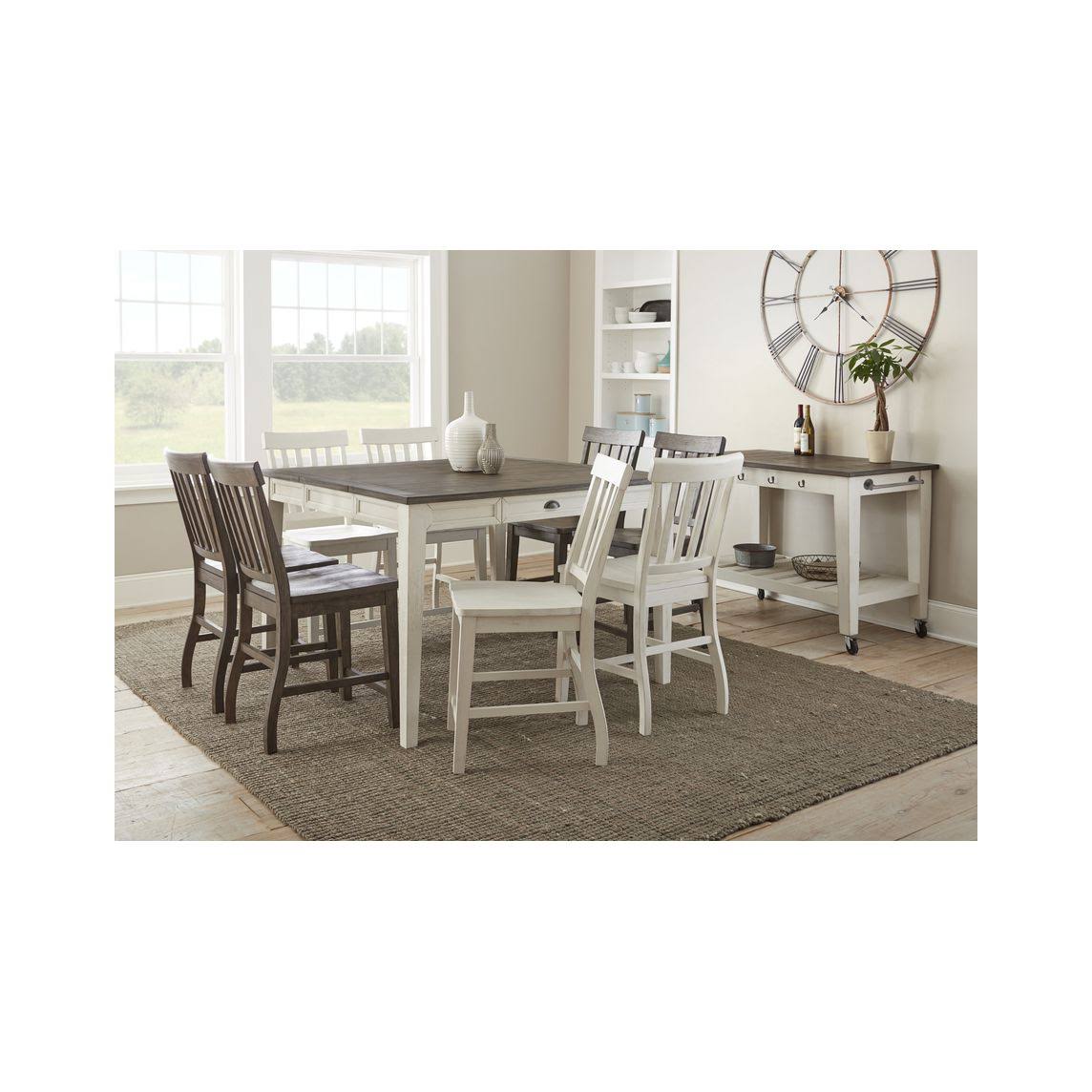 White Kitchen Cart T7475