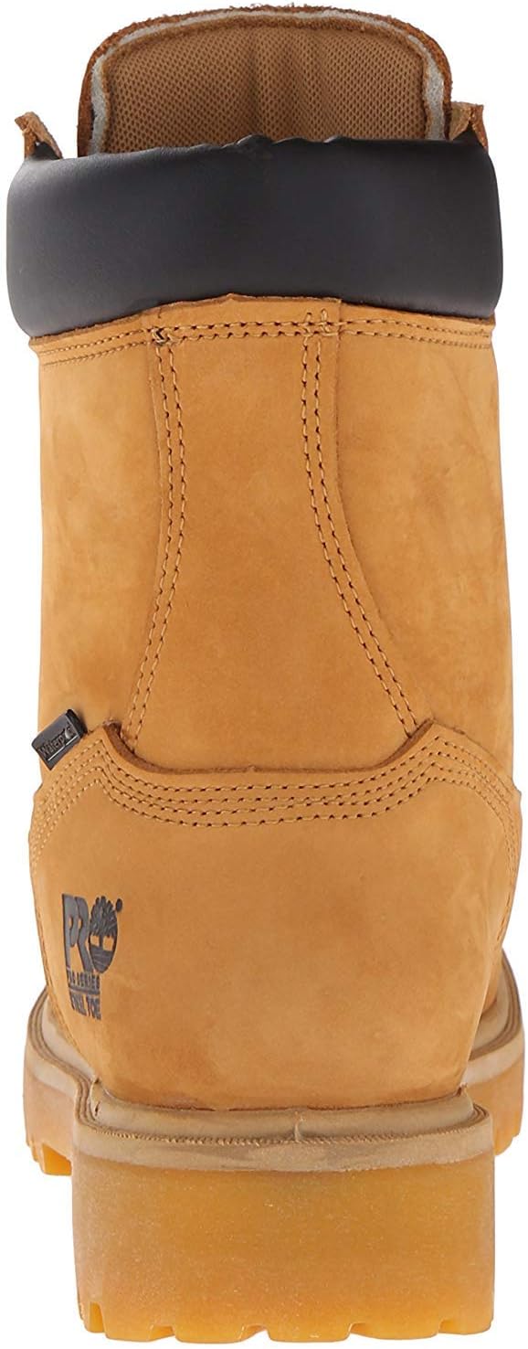Wheat Nubuck 8 Inch Work Boots P5854