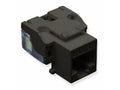 25 Pack Black Cat5 Jack X806