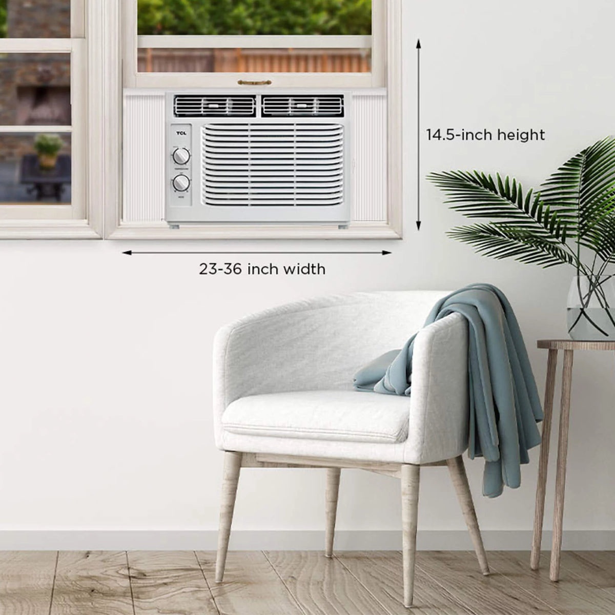 5,000 BTU Window Air Conditioner W94896