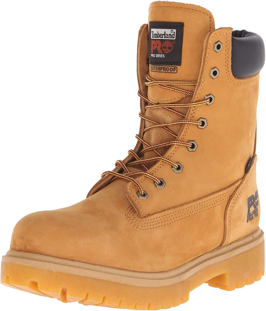 Wheat Nubuck 8 Inch Work Boots P5854