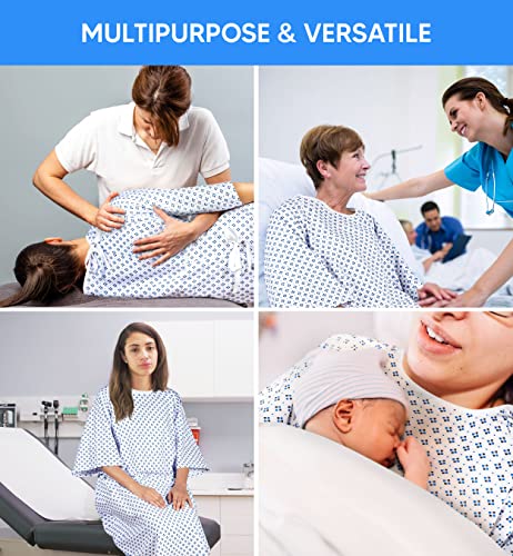 2 Pack Cotton Blend Patient Gown X131