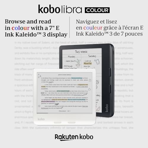 7” Glare-Free Colour E Ink Display eReader P993
