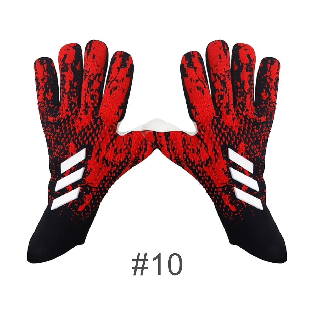 Soccer Goalkeeper Gloves Non-Skid Thick Latex S68976