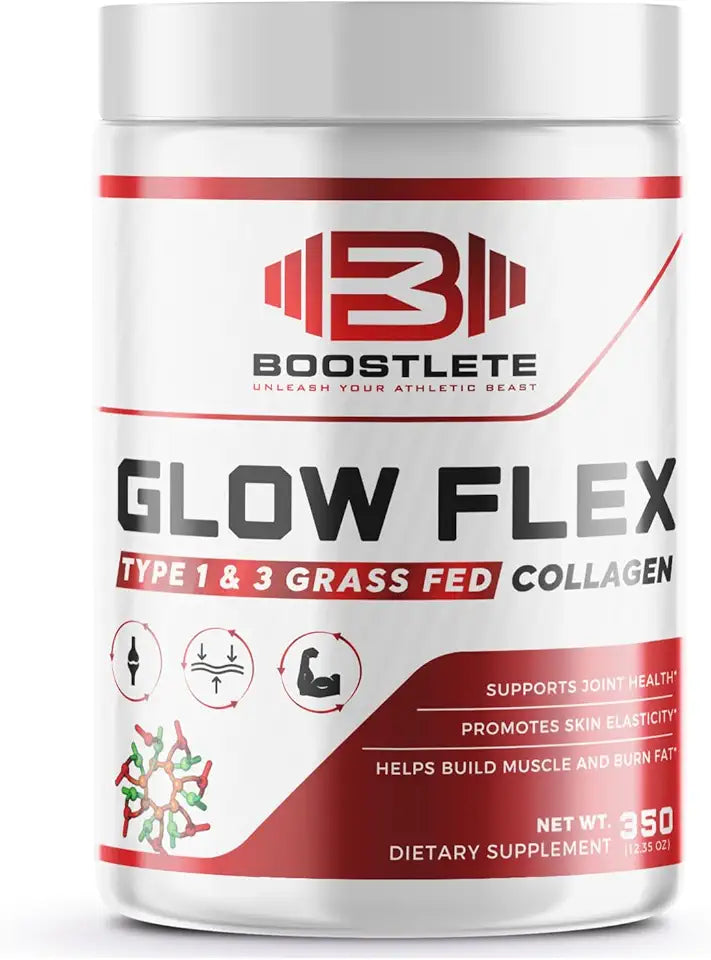 Grass-Fed Collagen Peptides Powder, Type I & III, Unflavored, 30 Servings F54345