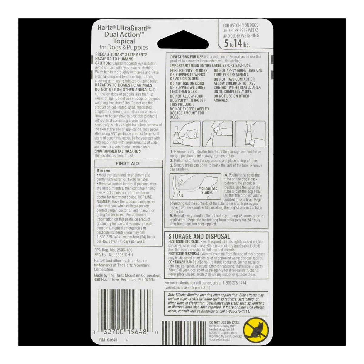 Flea & Tick Topical Dogs O306171
