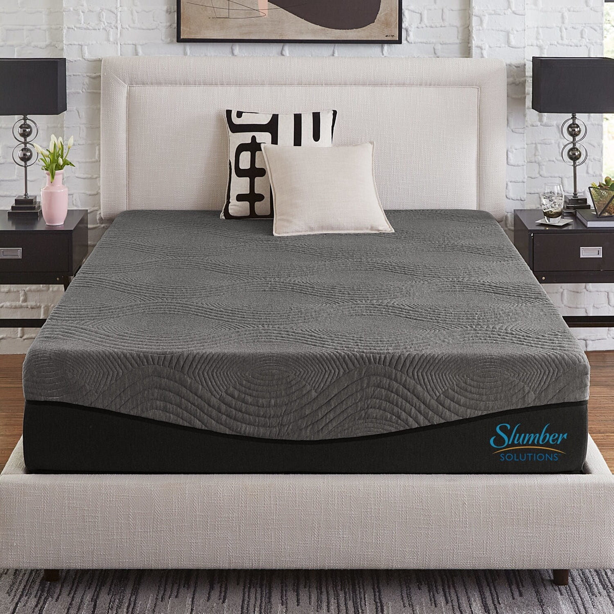 Charcoal Memory Foam Mattress King Z8271