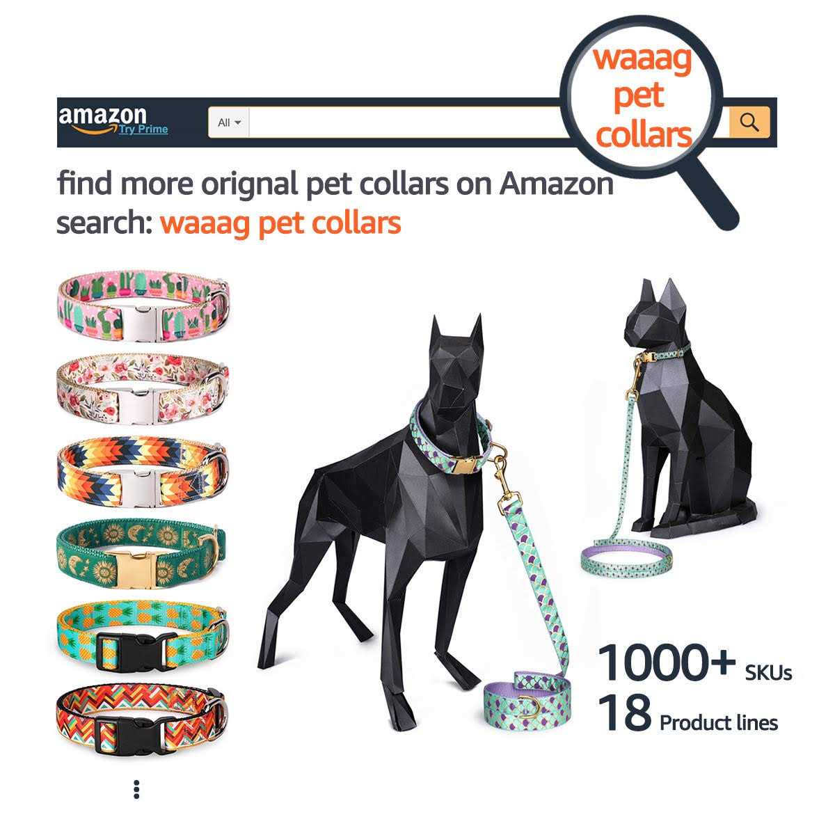 Cat Collar Dog Collar Cat Leash D33896