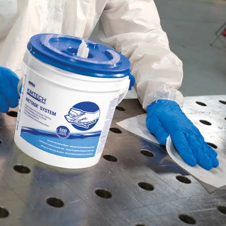 Wipers for Bleach, Disinfectants & Sanitizers O609858