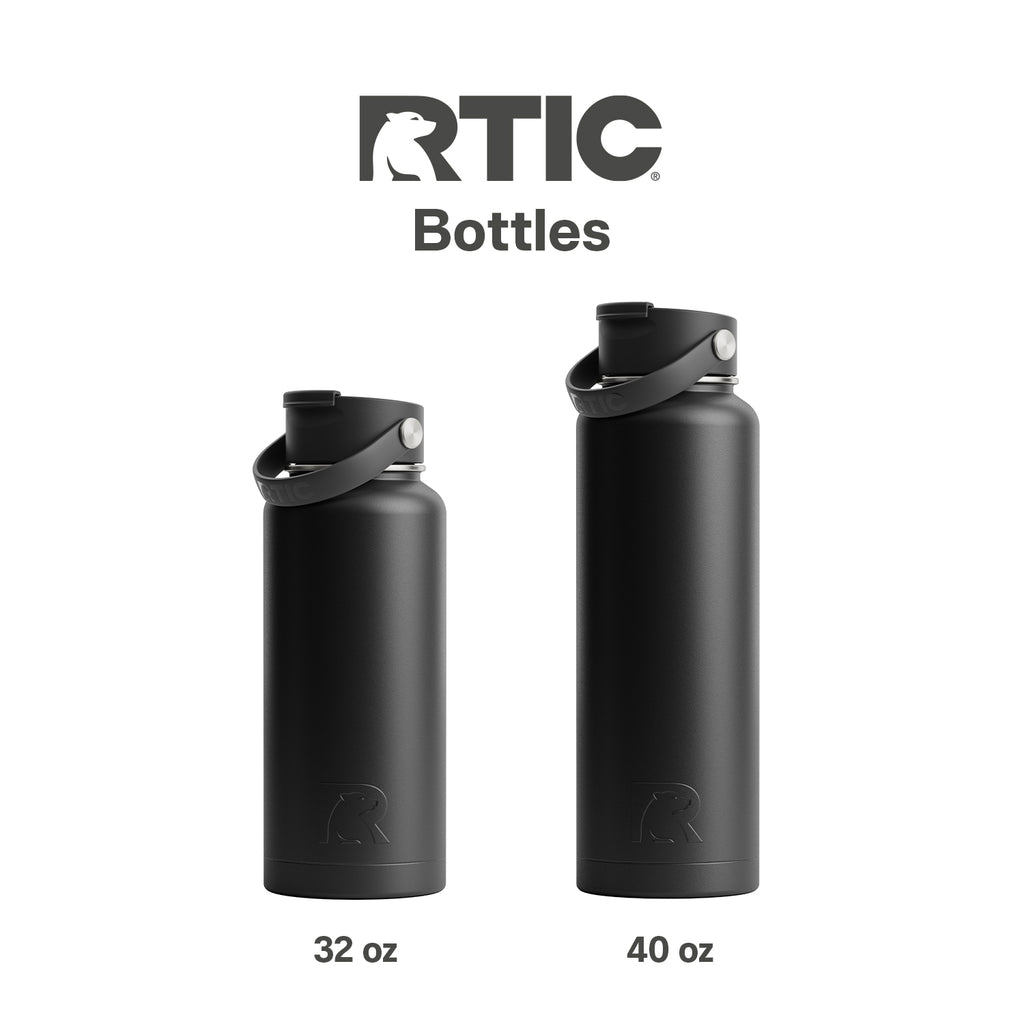 40 oz Stainless Steel Insulated Bottle with Wide Mouth Lid B8538