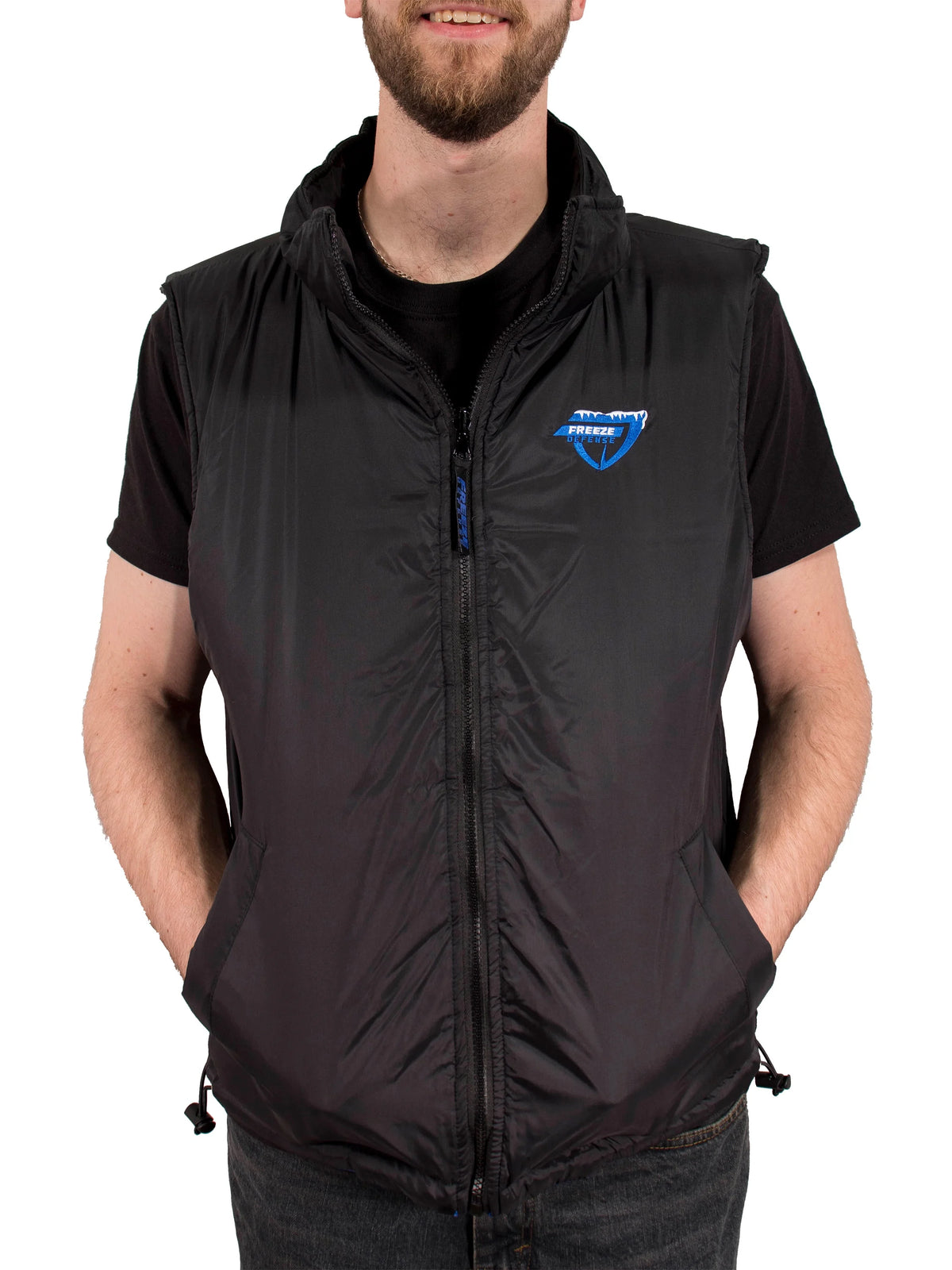 3in1 Winter Jacket Coat Parka & Vest (4XL, Blue) L590381
