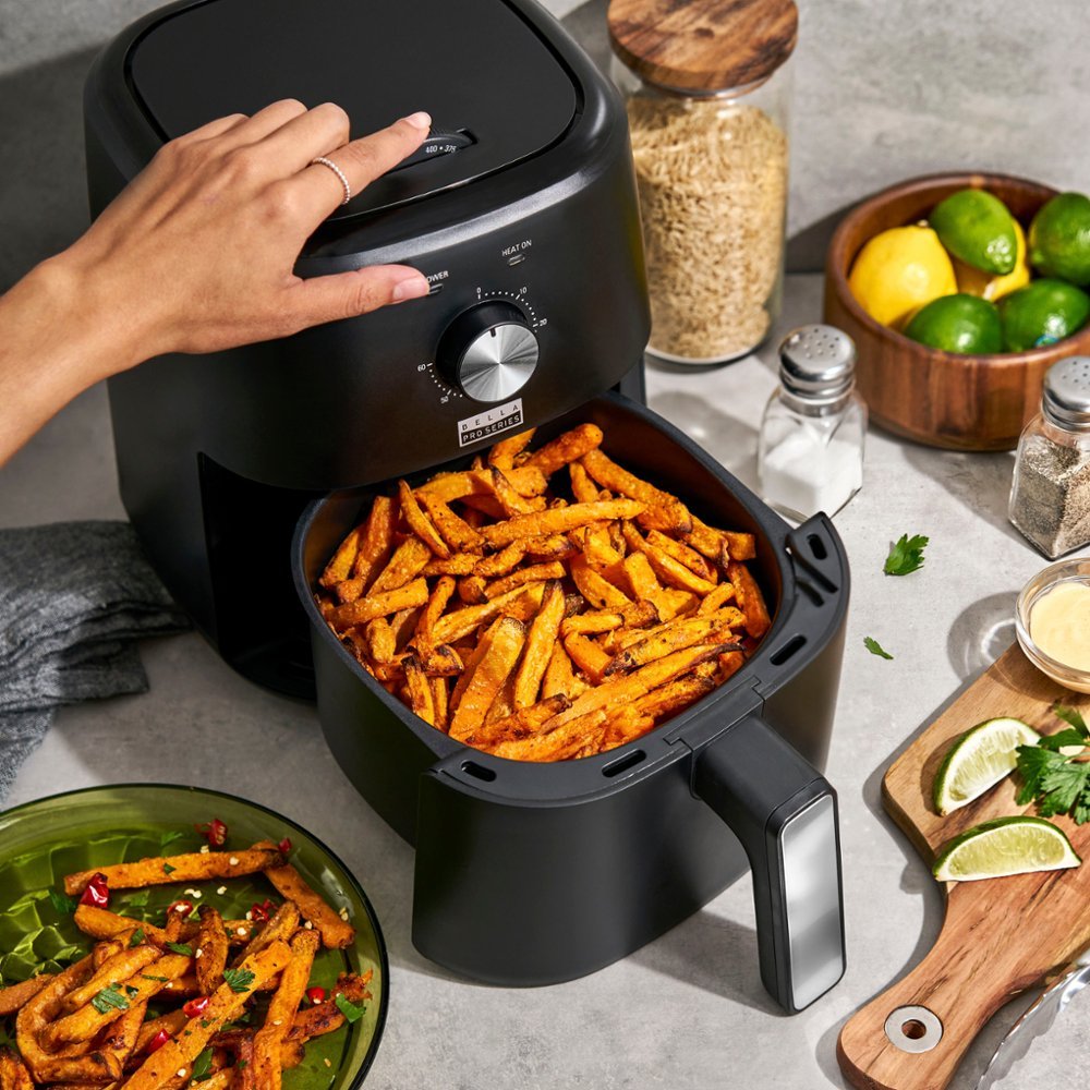 3-qt. Analog Air Fryer - Black L508964