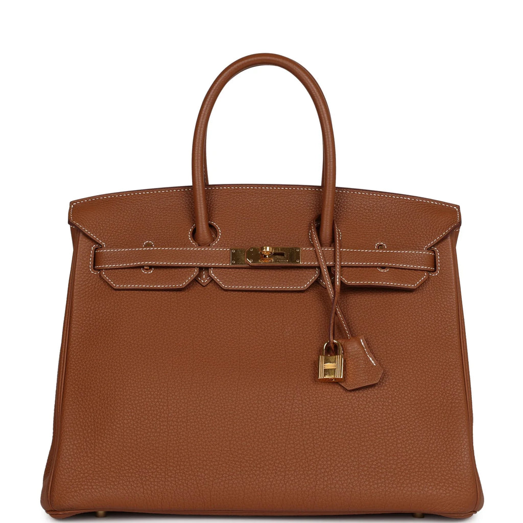 Pre-owned Togo Leather Handbag A801061