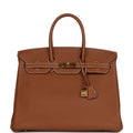 Pre-owned Togo Leather Handbag A801061