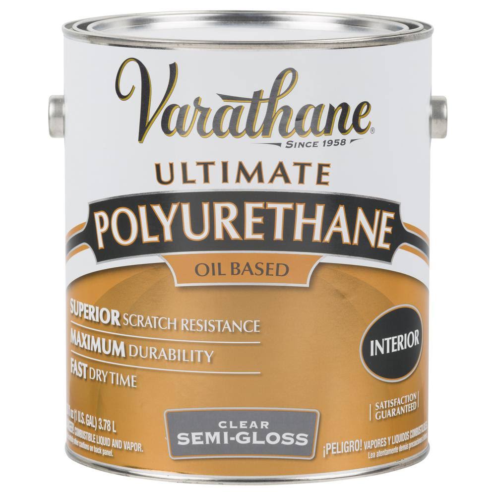 1 Gallon Oil Based Clear Semi Gloss Polyurethane O484