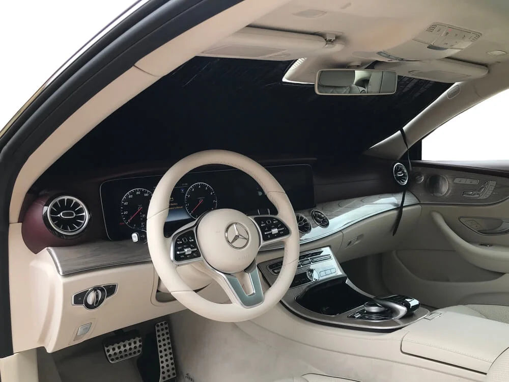 Silver Series Windshield Sun Shade Q43312