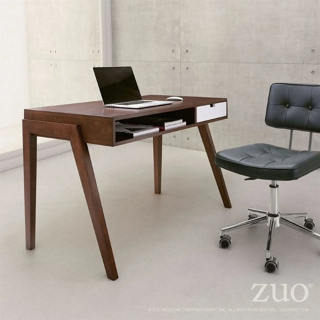 Mid-Century Solid Wood Desk M540