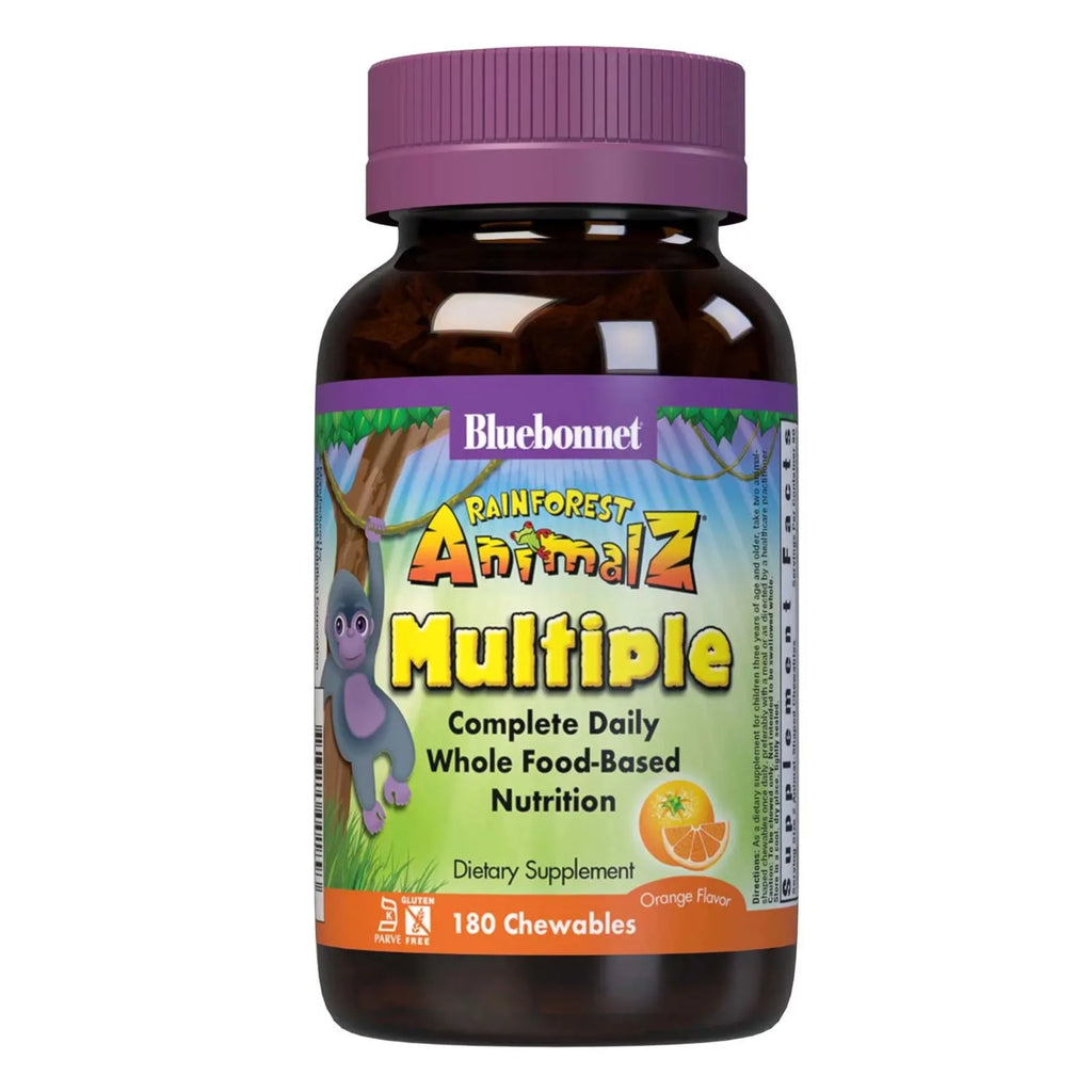Whole Food Based Multiple Orange 180 Chewable Tablets H821646