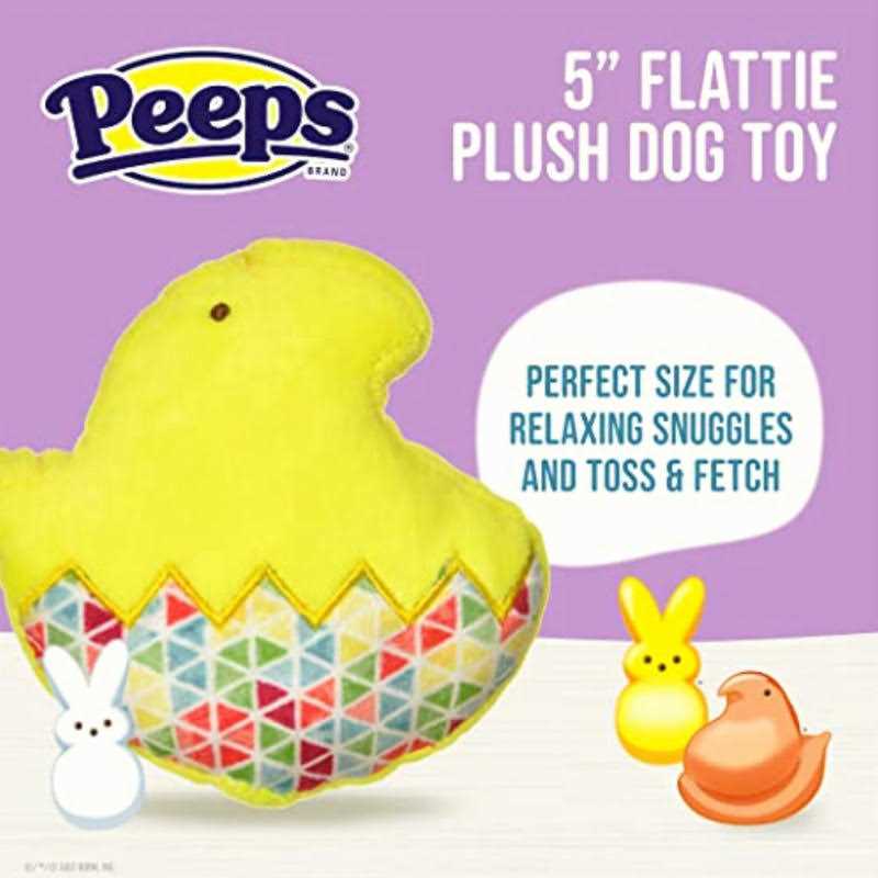 Chick 5 Inch Plush Dog Toy J433