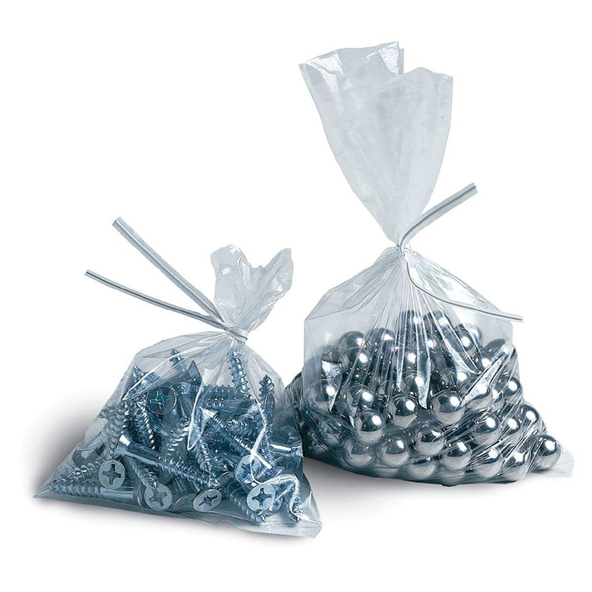 Open Poly Bag, 2.75 mil, Clear D2132