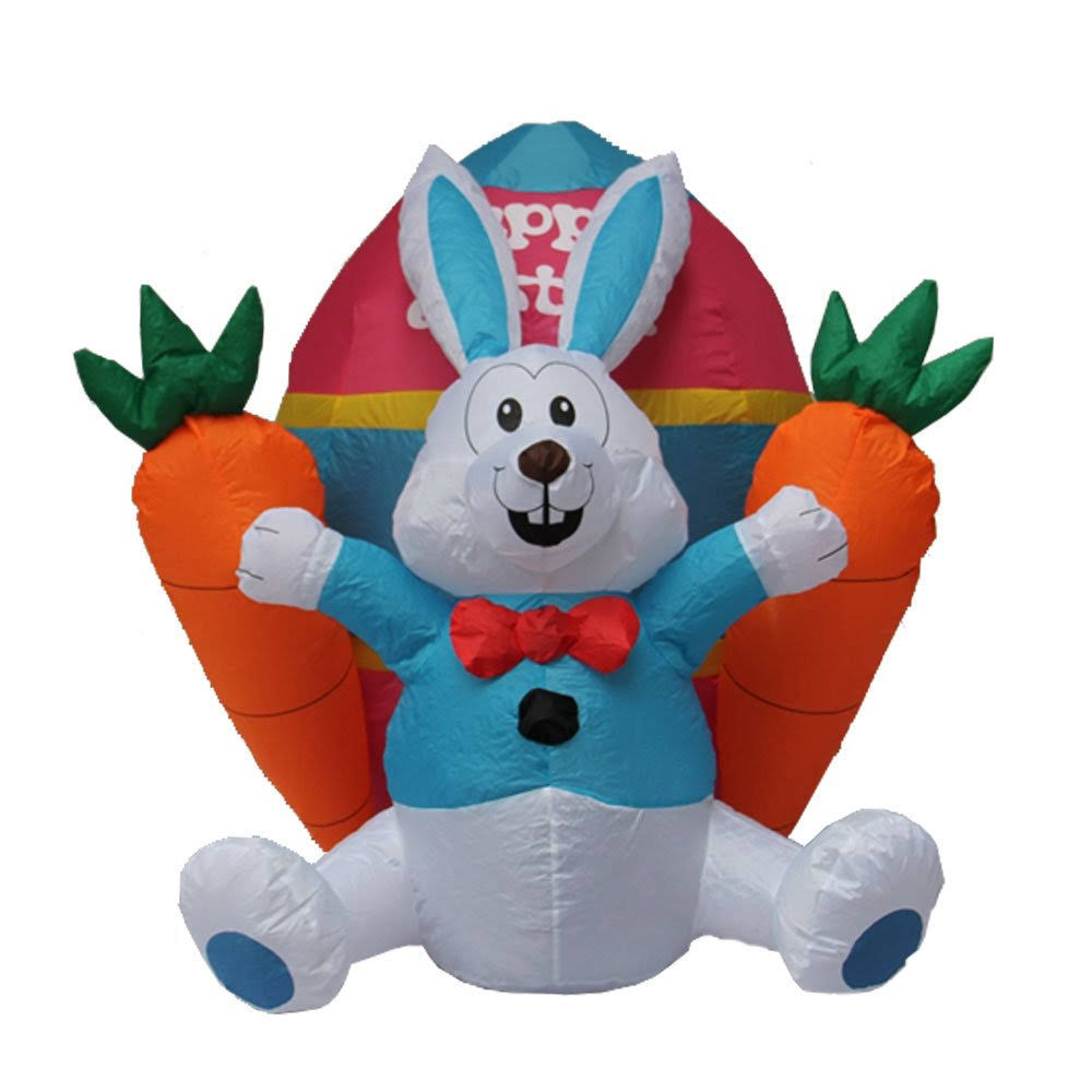 Inflatable Outdoor Easter Decoration, 4 Feet Tall C37588