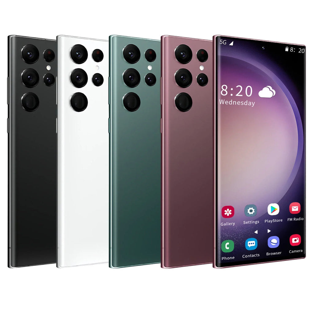 7.3" Smartphone 3GB+64GB Unlocked Android 13 Mobile Phones W9726