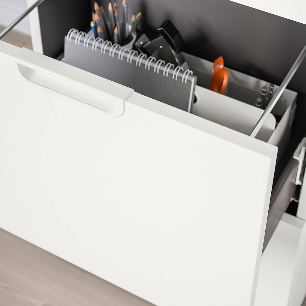 White File Cabinet J436283