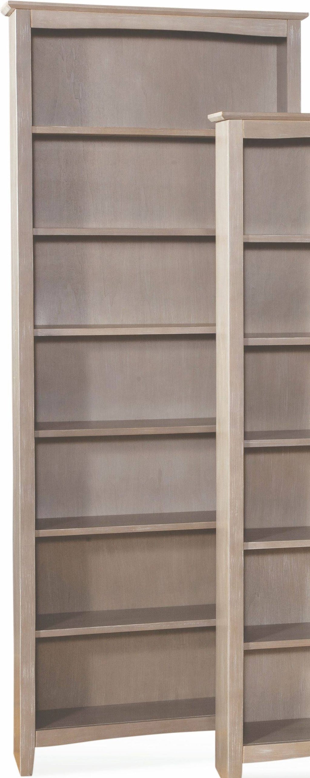 Taupe Gray Shaker Bookcase J4486
