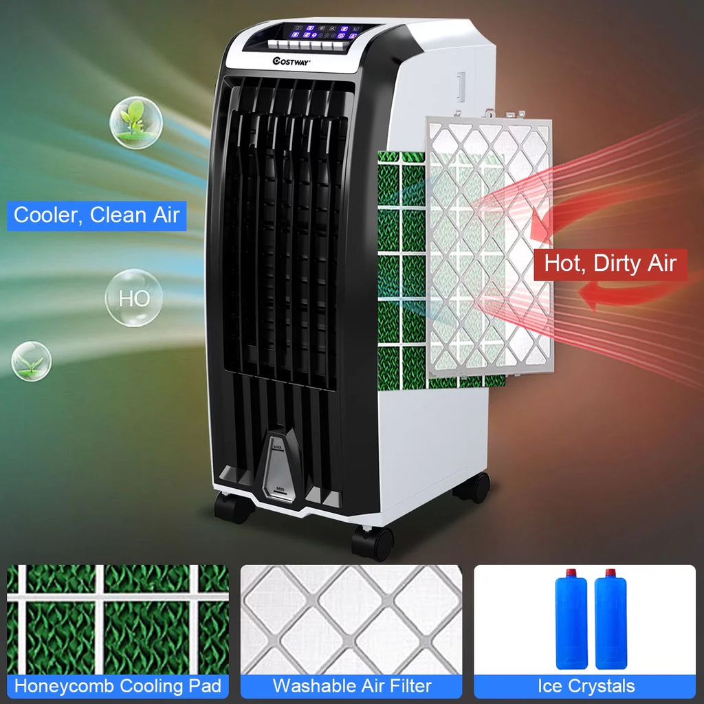 Portable Evaporative Cooler Fan with Remote Control K340