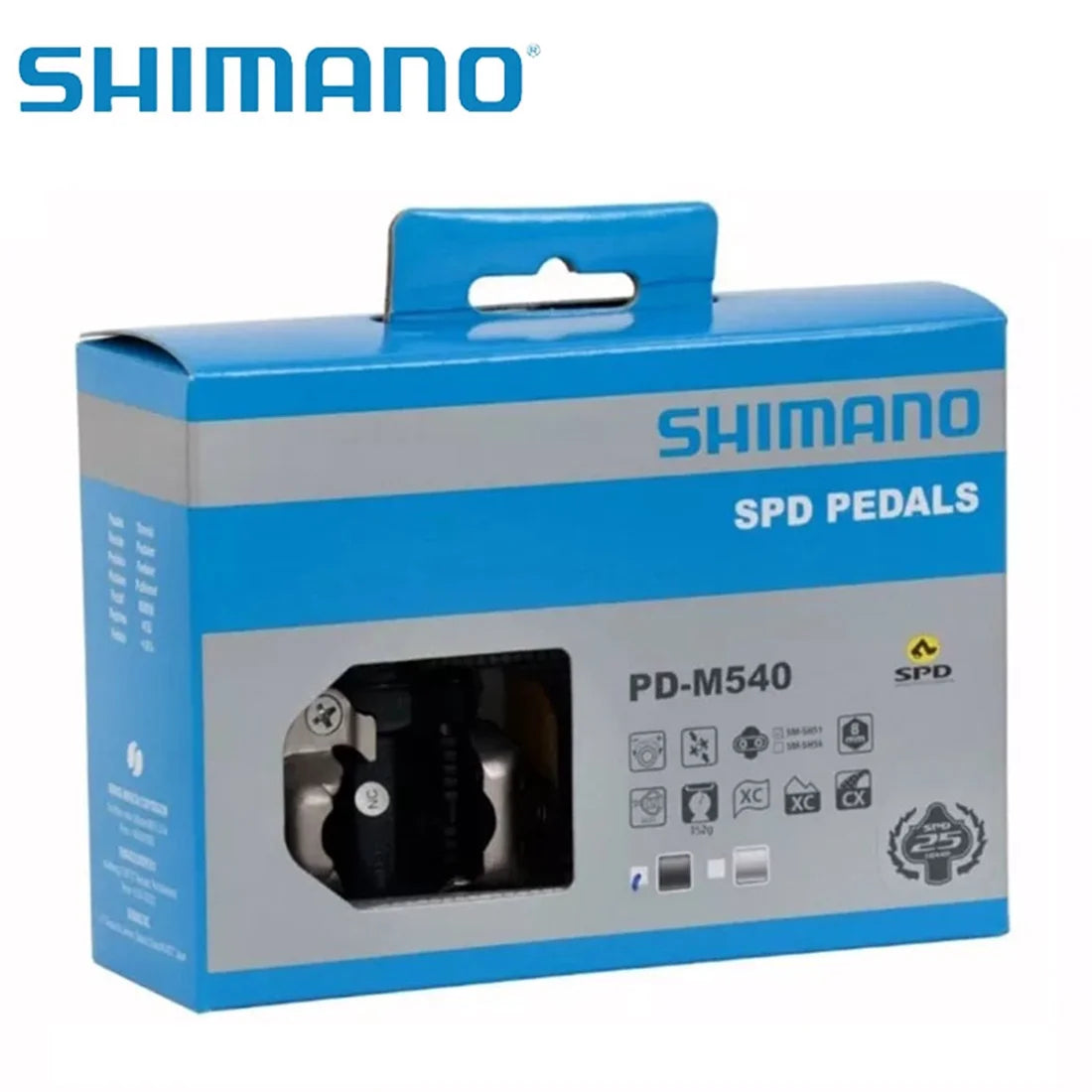 M540 SPD Clipless Pedals with SH51 Cleats P74453